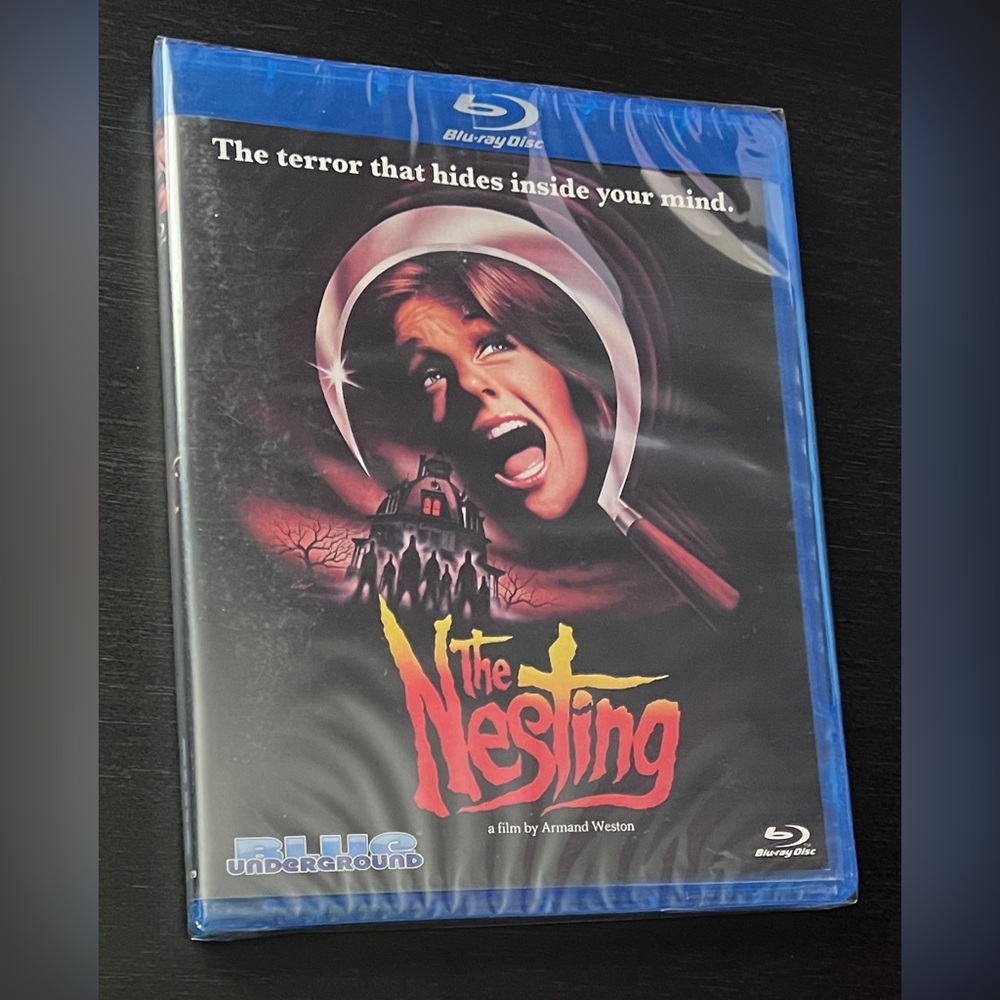 The Nesting Blu-ray New 1981 Robin Groves John Carradine Blue Underground